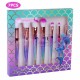 Fish Makeup Brush 7 Pcs Set 