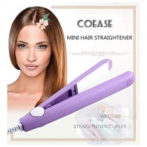 Mini Portable Hair Curl Straightener