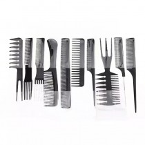 Professional Straight Hair Comb 10Pcs Set