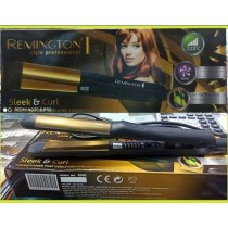 Remington 2 in 1 Straightner Plus Curler