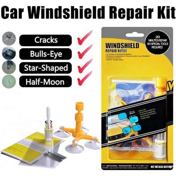 Car Windshield Repair Kit  