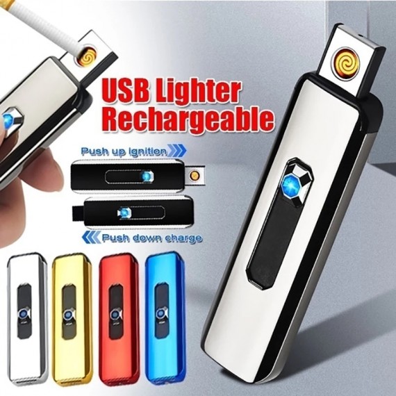 Pack of 2 Usb Rechargeable Lighter