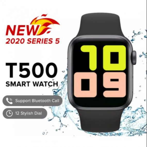 T500 Bluetooth Call Smart Watch Heart Rate Monitor