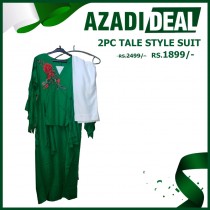 Azadi Deal 2pc Tale style suit