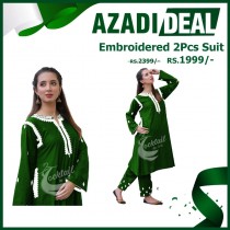 Azadi Deal Embroidered 2Pcs Suit