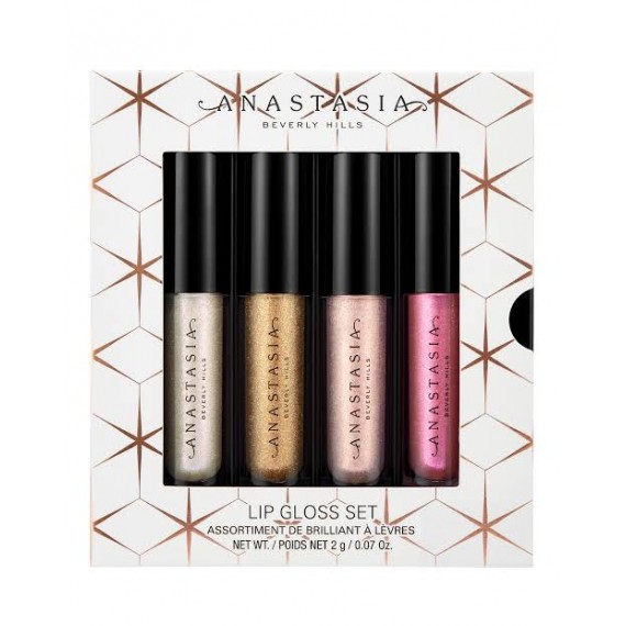 Anastasia Shiny lip gloss Pack of 4