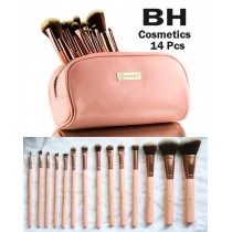 Bh 14 Pcs Make-Up Brushes Pouch