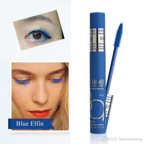 Bob blue mascara