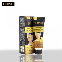 DR-RASHEL Gold Collagen Peel Off Facial Mask Tighten Skin And Delay Aging 80ml