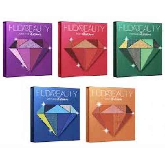 Huda diamond obsetion eyeshadow kits 5 pcs set