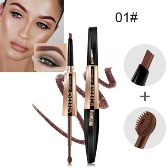 Kiss beauty create 3D 2in1 Eyebrow pencil & Eyebrow mascara