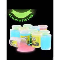 Pack of 4 Glow in the Dark Slime