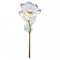 24K Gold Rose Foil Flower Eternity Rose Romantic