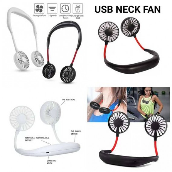 Plastic Usb Neck Fan RB-402