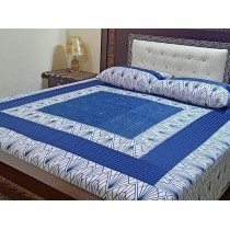 New Embroidered 3pc Bedsheets RB-728