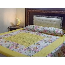 New Embroidered 3pc Bedsheets RB-733