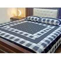 New Embroidered 3pc Bedsheets RB-736