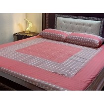 New Embroidered 3pc Bedsheets RB-737