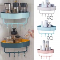 Self-Adhesive Wall Corner Shelf With Hook