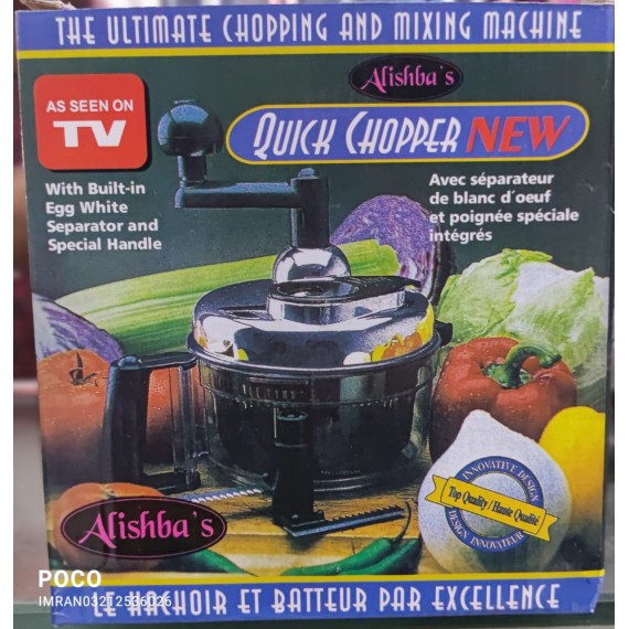 The Ultimate Chopping And Mixing Machine