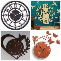 Wooden Wall Clock SO-7559