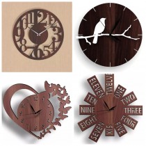 Wooden Wall Clock SO-7562