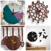 Wooden Wall Clock SO-7563