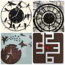 Wooden Wall Clock SO-7565