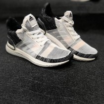 Adidas White Ultraboost 19 Running Shoes