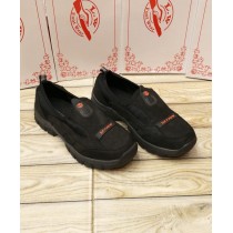 Black Stylish Design Slip-On Shoes