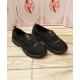 Black Stylish Design Slip-On Shoes