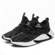 Bounced Men Black Running Shoes