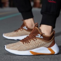 Bounced Men Camel Brown Running Shoes