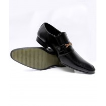 Black Buckle Stylish Design Formal Shoes