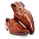 Brown Side Buckle Stylish Formal Shoes