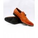 Camel Brown Tassels Design Formal Shoes