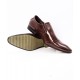 Choco Brown Side Buckle Stylish Formal Shoes