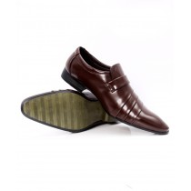 Choco Brown Stylish Design Formal Shoes