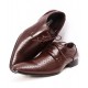 Choco Brown Stylish Design Formal Shoes LW-7076