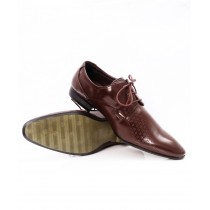 Choco Brown Stylish Design Formal Shoes LW-7076