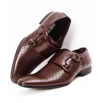 Choco Brown Stylish Design Formal Shoes LW-7093