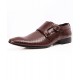 Choco Brown Stylish Design Formal Shoes LW-7093