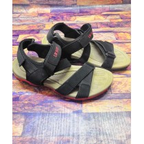 Black Strap Stylish Design Casual Sandal