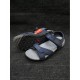 Blue Two-Strap Design Casual Sandal