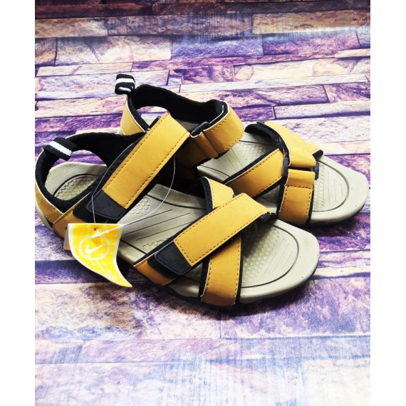 Khaki Strap Stylish Design Casual Sandal