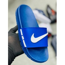 Nike Mens Blue Slides