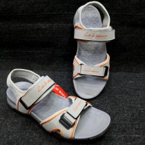 White Two-Strap Design Casual Sandal