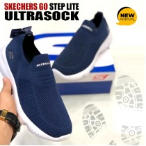 Original Skechers Go Step Lite Ultrasock Blue Shoes