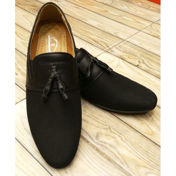 Black Bow Knotted Style Loafers