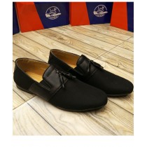 Black Bow Knotted Style Loafers